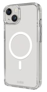 SBS Light Mag Cover mit MagSafe für iPhone 14 Plus/ 15 Plus transparent