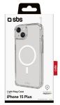 SBS Light Mag Cover mit MagSafe für iPhone 14 Plus/ 15 Plus transparent