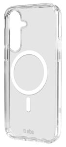 SBS Light Mag Cover mit MagSafe für Galaxy S25 transparent