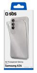 SBS Skinny Cover für Samsung Galaxy A34 transparent