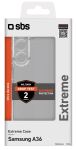 SBS Extreme Cover X2 für Samsung Galaxy A36 transparent