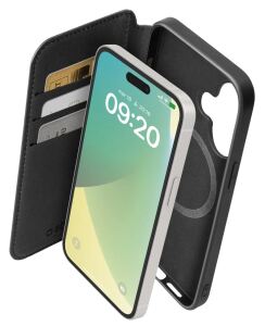 SBS Wallet Case MagSafe kompatibel für iPhone 16 black
