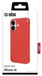 SBS Instinct Cover für iPhone 16 red