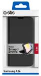 SBS Wallet Smooth für Samsung Galaxy A26 black