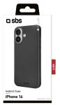 SBS Instinct Cover für iPhone 16 black