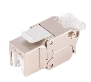 Netzwerk Adapter Keystone Cat.6a STP ClampFix werkzeuglos