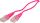 shiverpeaks Anschlusskabel rund 4adrig magenta 1,5m
