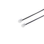 Modular-Anschlusskabel Western-Stecker 6/4 >...