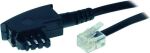Telefon-Anschlusskabel-TAE F-Stecker > Western-Stecker...