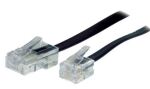 Modularkabel RJ ISDN-Western-Stecker 8/4 >...
