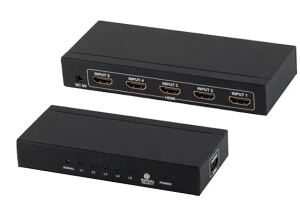 HDMI Switch 5x IN 1x OUT 4K2K 3D Metallgehäuse VER1.4