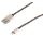 8-Pin Ladekabel USB-A-Stecker > 8-Pin Stecker Nylon braun 0,9m