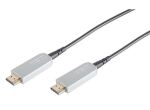 Optisches HDMI Anschlusskabel vergoldete Kontakte schwarz...