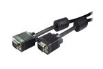 VGA-Monitorkabel 2x 15-Pol. HDD-Stecker mit vergossenen...