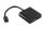 Adapter USB 3.1 Typ C Stecker > Displayport Buchse schwarz