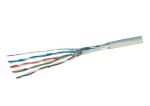 Netzwerkkabel LAN Patchkabel Cat. 5e F/UTP grau 100,0m