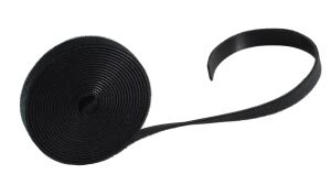 Klettverschlussband 14mm schwarz 3,0m