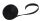 Klettverschlussband 14mm schwarz 3,0m