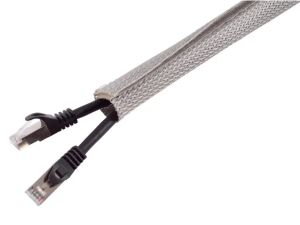 Flexibler Kabelkanal grau 32mm 20,0m