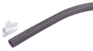 Flex Kabelkanal Set 13mm schwarz 7,5m