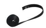 Klettverschlussband 14mm schwarz 1,0m