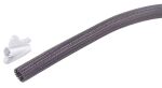 Flex Kabelkanal Set 13mm schwarz 3,75m