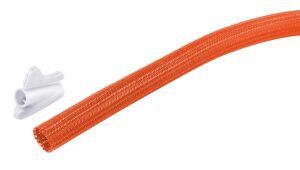 Flex Kabelkanal Set 13mm orange 3,75m