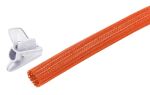 Flex Kabelkanal Set 13mm orange 7,5m