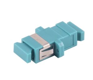 LWL-Verbinder Simplex SC-SC OM3 aqua