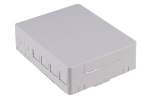 LWL-Verteilerbox ABS 4-fach weiß
