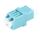 LWL-Verbinder Duplex LC-LC OM3 aqua RJ45 Style
