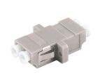 LWL-Verbinder Duplex LC-LC OM1/OM2 beige