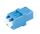 LWL-Verbinder Duplex LC-LC UPC OS2 blau RJ45 Style