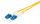 LWL Patchkabel Duplex LC/LC OS2 0,5m