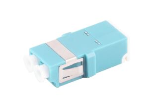 LWL-Verbinder Duplex LC-LC OM3 Shutter