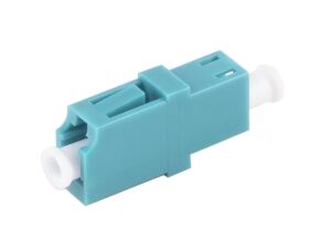 LWL-Verbinder Simplex LC-LC OM3 aqua