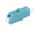LWL-Verbinder Simplex LC-LC OM3 aqua