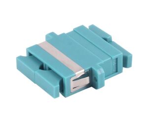 LWL-Verbinder Duplex SC-SC OM3 aqua