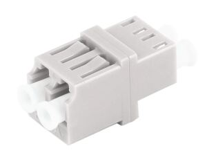 LWL-Verbinder Duplex LC-LC OM1/OM2 beige RJ45 Style
