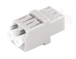 LWL-Verbinder Duplex LC-LC OM1/OM2 beige RJ45 Style