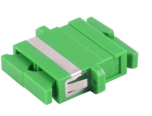 LWL-Verbinder Duplex SC-SC APC grün