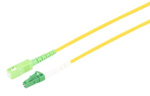 LWL Patchkabel Simplex LC/APC / SC/APC OS2 0,5m