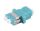 LWL-Verbinder Duplex LC-LC OM3 aqua