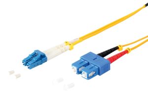 LWL Patchkabel Duplex LC/SC OS2 1,0m