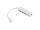 Ethernet Adapter USB 3.1 Typ C Stecker > RJ45 Etherneth Buchse + 3x USB Buchse