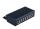Patchpanel Mini Cat.6 Desktop Gehäuse 8-Port schwarz
