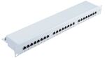 Patchpanel Cat.6 Rackeinbau 48,3 cm (19") 24-Port...