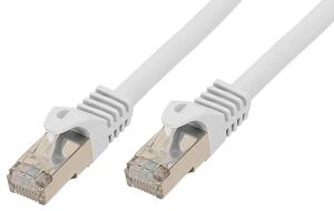 TP-Patchkabel S/FTP PIMF Rohkabel Cat.7 weiß 30,0m