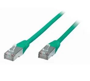 Patchkabel S/FTP Cat.6 halogenfrei grün 2,0m
