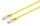 Patchkabel S/FTP Cat.6 gelb 1,0m